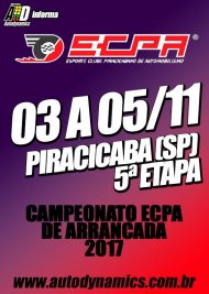 Campeonato ECPA de Arrancada 2017 - 5ª Etapa